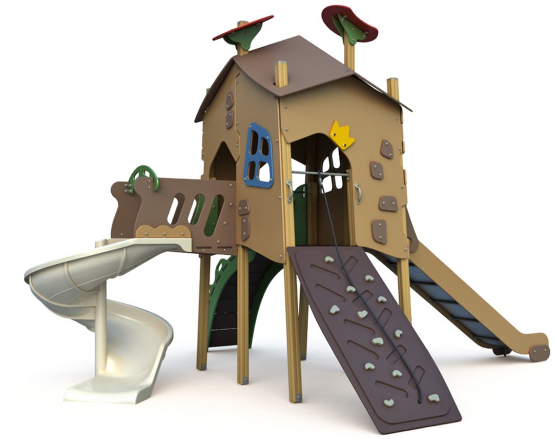 игровой комплекс iks 008. спортивно-игровой комплекс paremo домик с песочницей, 2-скатной крышей, горкой и 2-мя качелями. детская игровая площадка littlesport "пикник вариант". домик с горкой для детей. диком детские площадки икс-1.
